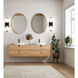 Idris LED 18.5 inch Matte Black Bath Vanity Wall Light