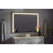 Skylight 48 X 36 inch Black LED Lighted Mirror, Vanita by Oxygen