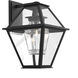 Terrace 1 Light 24 inch Textured Black Outdoor Sconce in E26 Incandescent, Nested Lantern