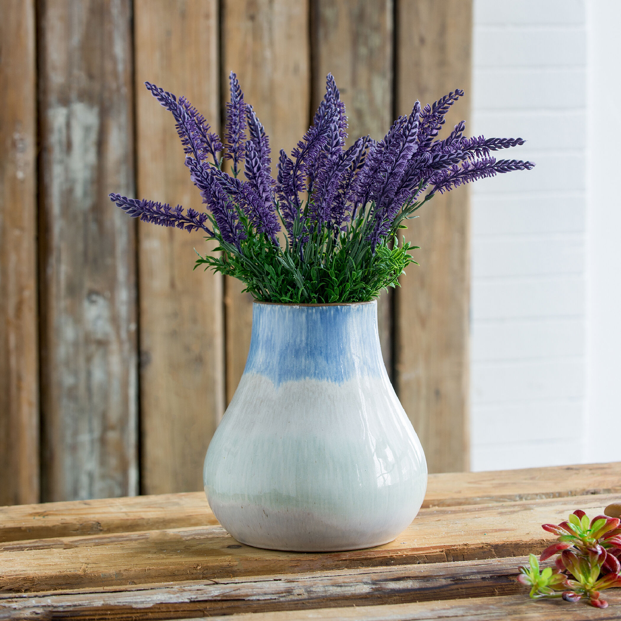 Gradient 10 X 9.1 inch Vase