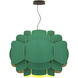 Bella 30 inch Light Petrol Pendant Ceiling Light in Light Petrol/Ash, WEP Collection