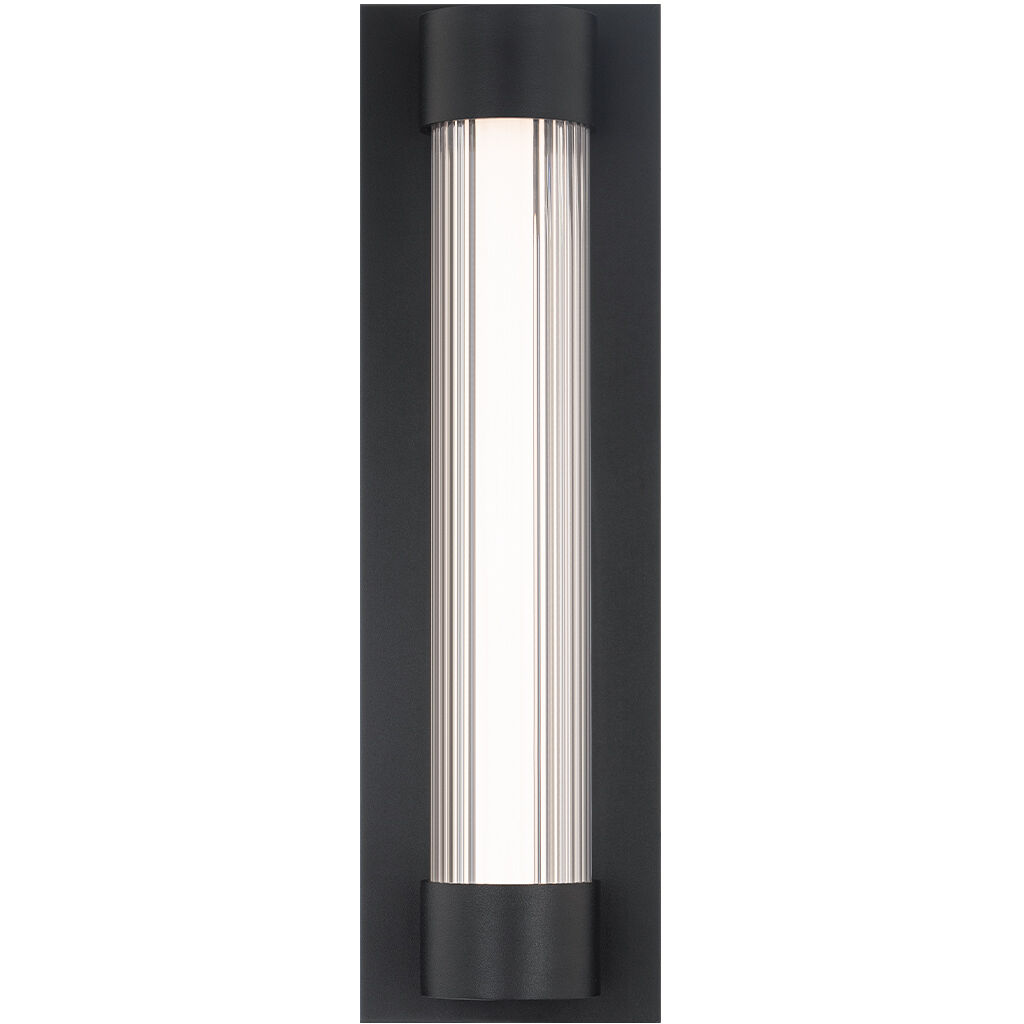 Chyzel LED 18 inch Black Outdoor Wall Lighting in 2700K