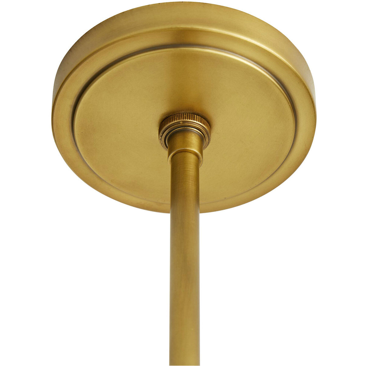 Haskell 10 Light 43 inch Antique Brass Chandelier Ceiling Light, Oval