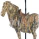 Dynasty Horse 32 inch 150.00 watt Distressed Painted Table Lamps Portable Light