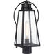 Halder Bridge 1 Light 18.5 inch Coal Outdoor Post Mount Lantern, The Great Outdoors