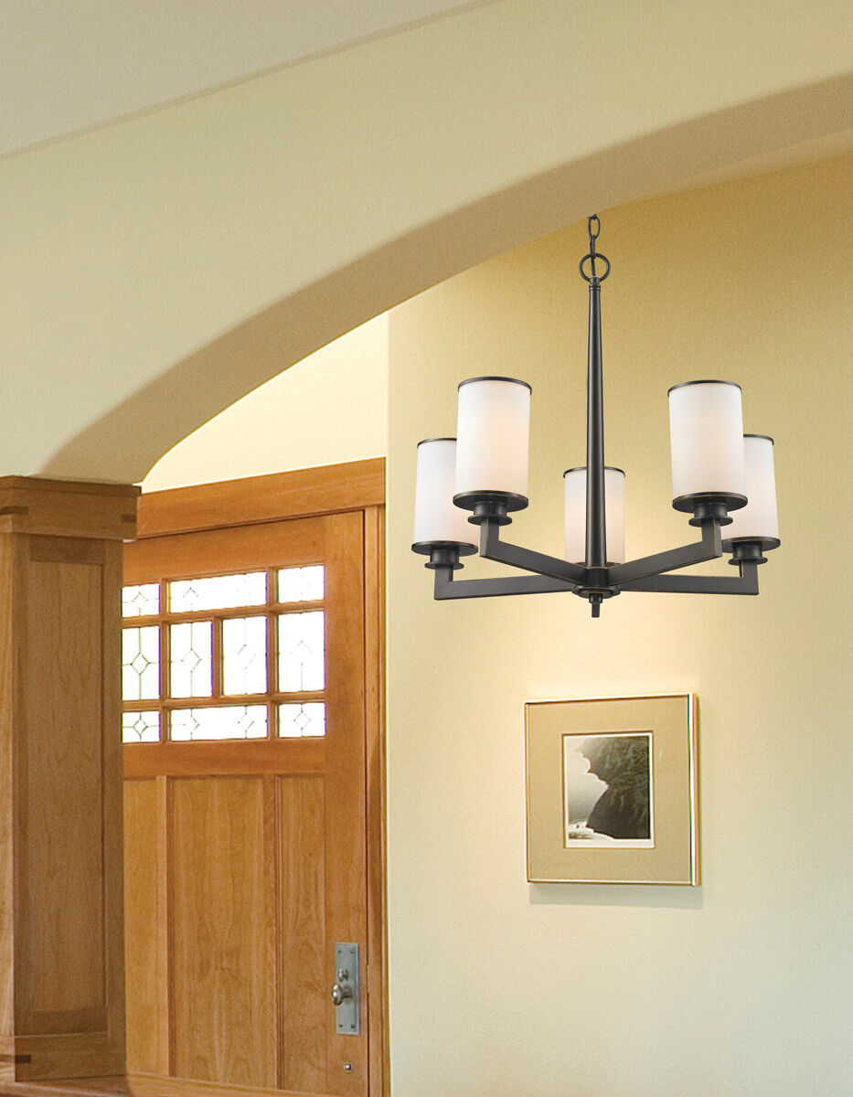 Savannah 5 Light 38.63 inch Olde Bronze Vanity Wall Light