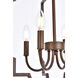 Sandara 4 Light 20 inch Weathered Oak Pendant Ceiling Light