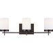 Sean Lavin Zire 3 Light 24 inch Brushed Oil Rubbed Bronze Wall Bath Fixture Wall Light