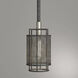 Perth 1 Light 5.87 inch Black Pendant Ceiling Light