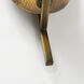 Clarence 5.25 inch Gold Wall Sconce Wall Light
