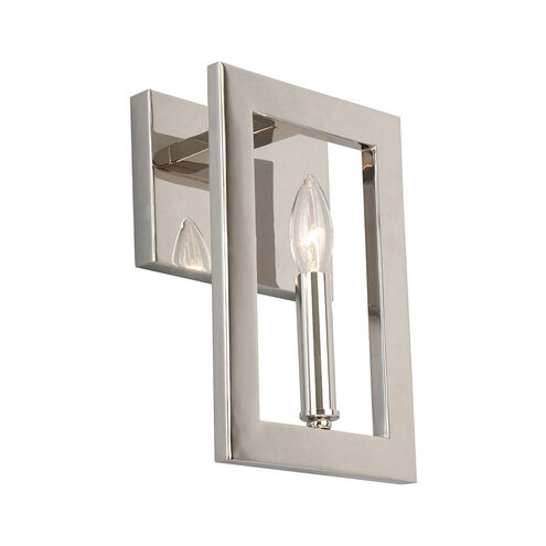 Jordan 1 Light 7 inch Chrome ADA Wall Sconce Wall Light