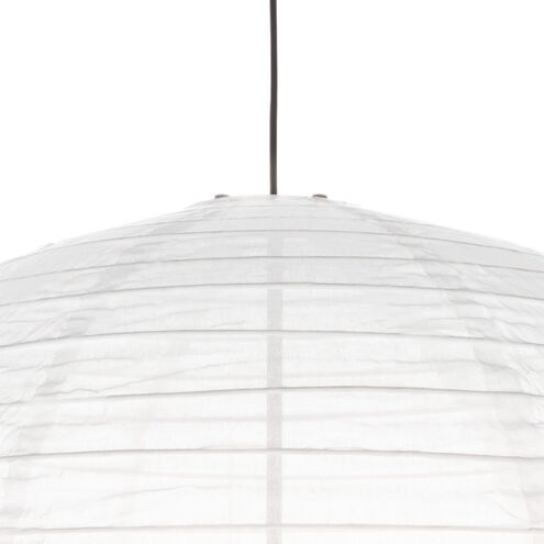 Ringo 1 Light 42 inch White Pendant Ceiling Light, Large
