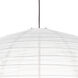 Ringo 1 Light 42 inch White Pendant Ceiling Light, Large