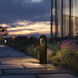 Passage 12 8.8 watt Granite Bollard Light in 3000K Warm White LED, WAC Landscape