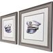 Blue Waterways / Nautica Blue and White Framed Art, Propac