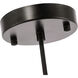 Codorus 1 Light 6 inch Black Pendant Ceiling Light