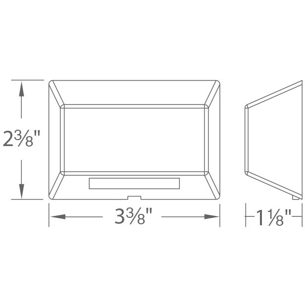 Tyler 12 2.8 watt Black Deck and Patio Lighting in 3000K, WAC Landscape
