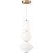 Dango LED 8 inch Oxidized Gold Pendant Ceiling Light