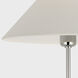 J. Randall Powers Hackney 52.25 inch 2.00 watt Polished Nickel Cordless Floor Lamp Portable Light