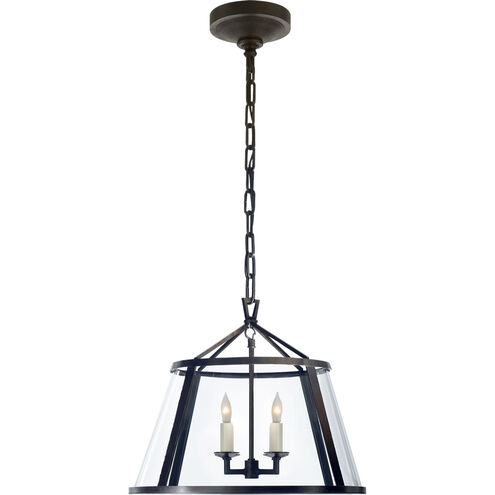 Chapman & Myers Darlana 4 Light 16.5 inch Aged Iron Pendant Ceiling Light