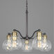 Hansford 5 Light 25 inch Antique Bronze Chandelier Ceiling Light
