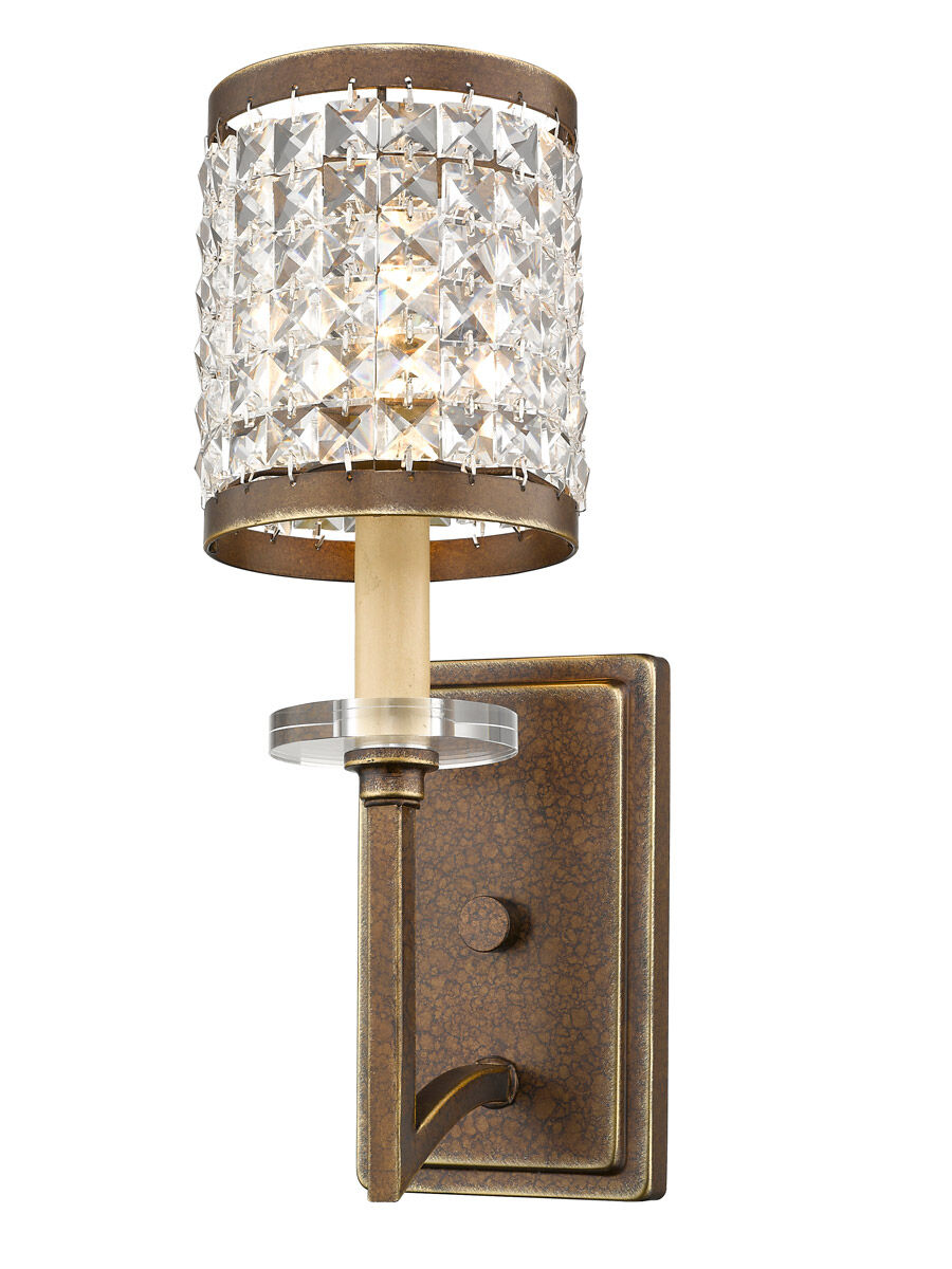 Grammercy 1 Light 5 inch Hand Painted Palacial Bronze Wall Sconce Wall Light