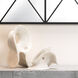 Amorphous Off White Table Object