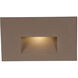 Tyler 120 3.80 watt Bronze Step and Wall Lighting in White, WAC Lighting