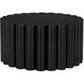 Rose 34 X 34 inch Matte Black Coffee Table