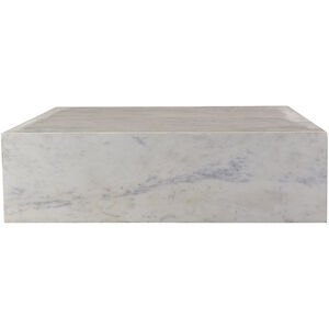 Nash 40 X 40 inch White Coffee Table