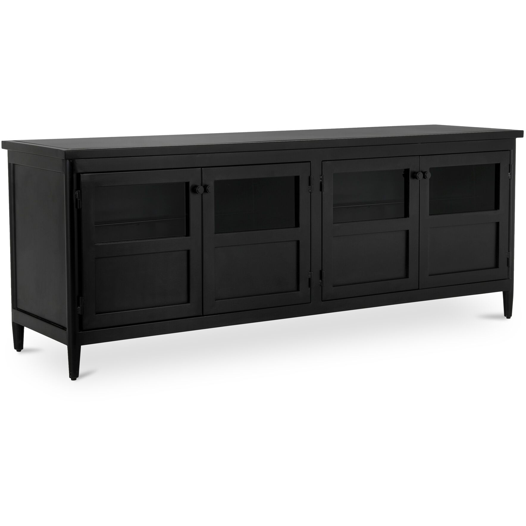 Henry 65 inch Black Media Unit