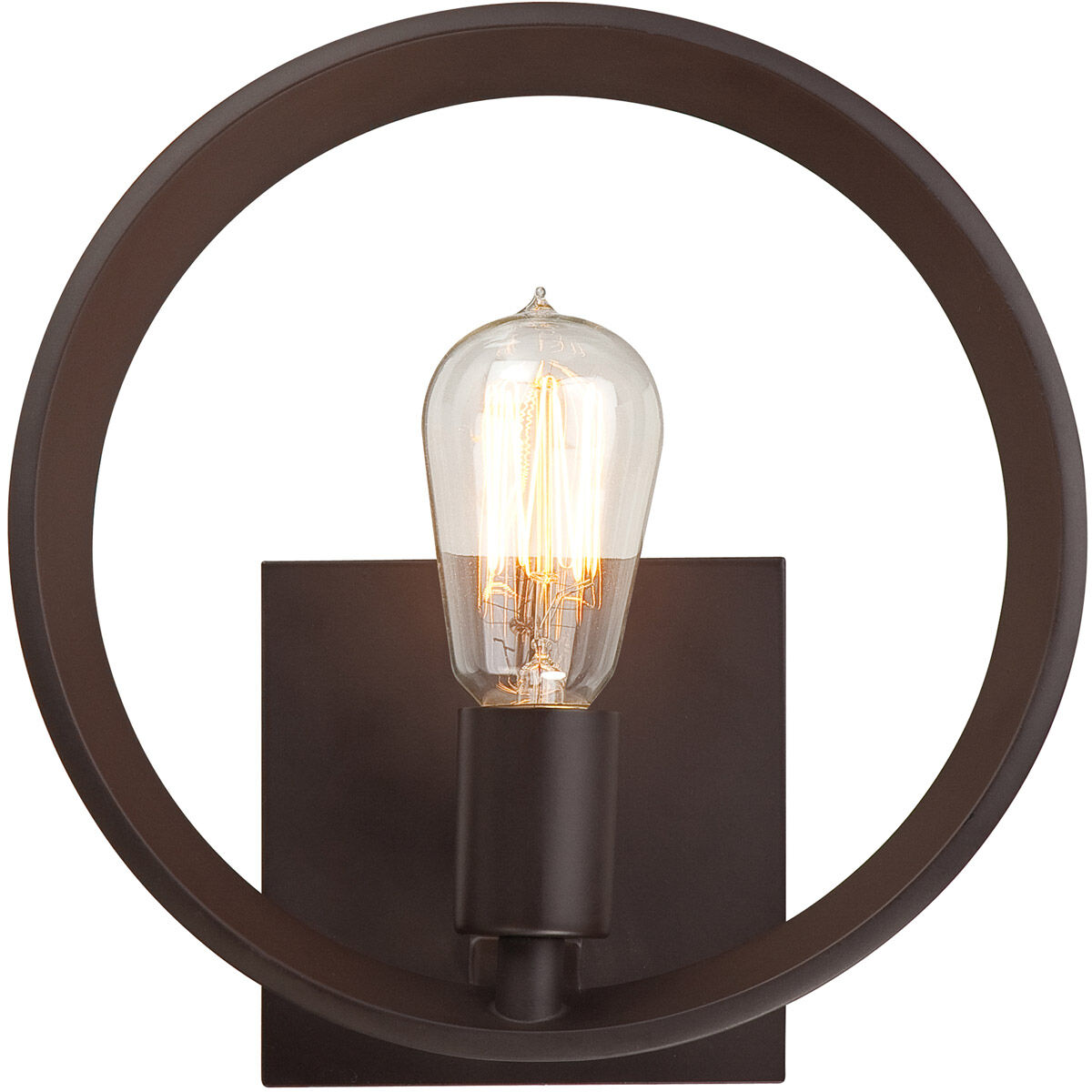 Theater Row 1 Light 10 inch Western Bronze ADA Wall Sconce Wall Light