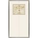Fragmento Metallic and Beige and Neutral Framed Art, The Studio