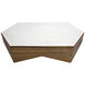 Amsterdam 67 X 32 inch Dark Walnut Coffee Table