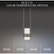 Beyond Cadenza LED 4.5 inch Antique Nickel Mini Pendant Ceiling Light