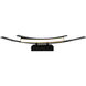 Candora LED 24 inch Black Vanity Light Wall Light