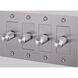 4G 100-120 Steel Dimmer Switch, LED