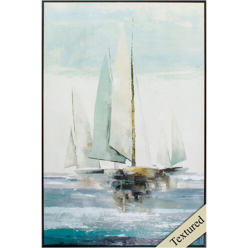 Waterside Collection 36 X 24 inch Non-Glass Framed Art