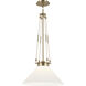 Albers LED 18.25 inch Champagne Bronze Pendant Ceiling Light