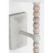 C&M by Chapman & Myers Fiona 1 Light 6.25 inch Aged Pewter Wall Sconce Wall Light in Standard