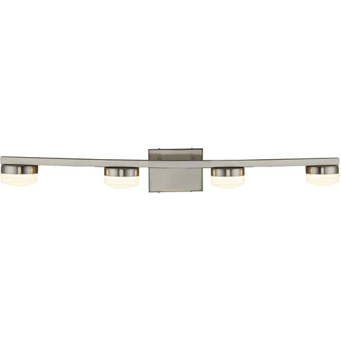 Puck LED 33 inch Brushed Nickel Bath Bar Wall Light