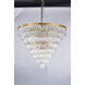 Canada 27 Light 36 inch Gold Chandelier Ceiling Light