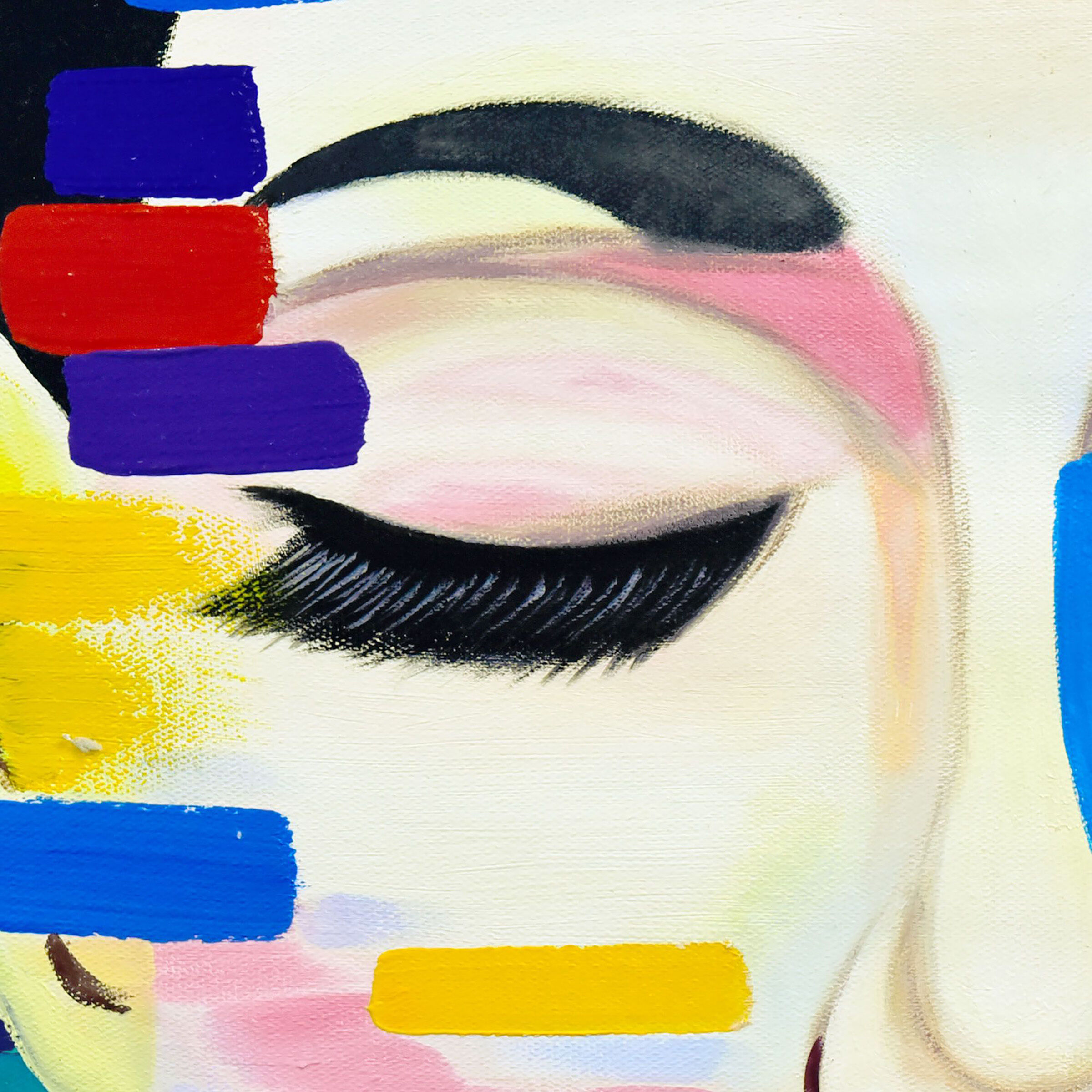 Namaste Multi-color Wall Art