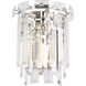 C&M by Chapman & Myers Arden 1 Light 10.13 inch Polished Nickel Sconce Wall Light