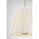 Rosa 4 Light 18.5 inch Noble Brass Pendant Ceiling Light