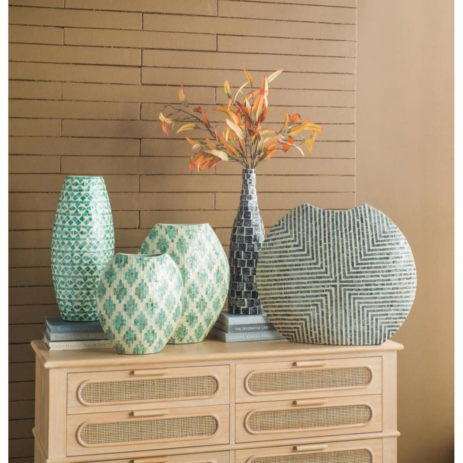 Diamond 17.7 X 7.1 inch Vase