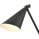 Whitmire 17.75 inch 60.00 watt Matte Black Swingarm Sconce Wall Light, Plug-In/Hardwire