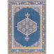 Zahra 132 X 96 inch Navy/Bright Pink/Bright Yellow/Pale Pink/Aqua Rugs