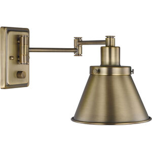 Hinton 1 Light 8.25 inch Swing Arm Light/Wall Lamp