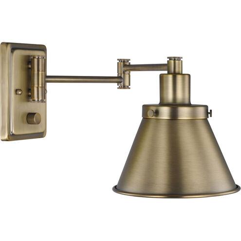 Hinton 1 Light 8.25 inch Swing Arm Light/Wall Lamp